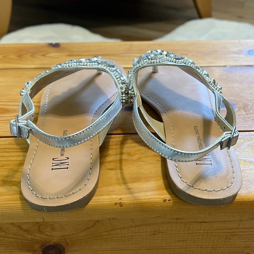 INC Rhinestone Sandals Size 7.5 - Picture 4 of 5